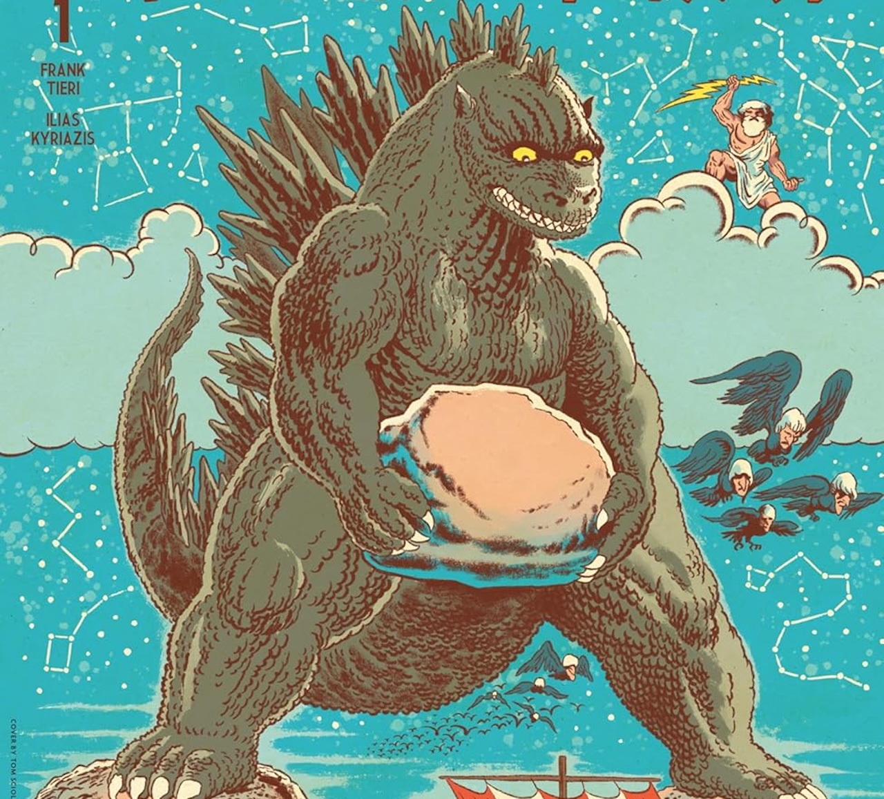 'Godzilla's Monsterpiece Theatre Presents: Godzilla's The Odyssey' #1 review
