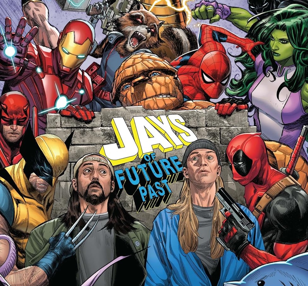'Jay & Silent Bob: Jays of Future Past' #1 is delightfully ridiculous