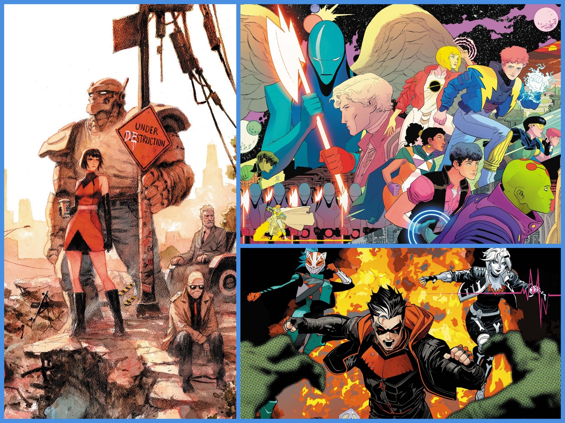 DC announces new Legion of Super-Heroes, Teen Titans, and Doom Patrol ongoing series