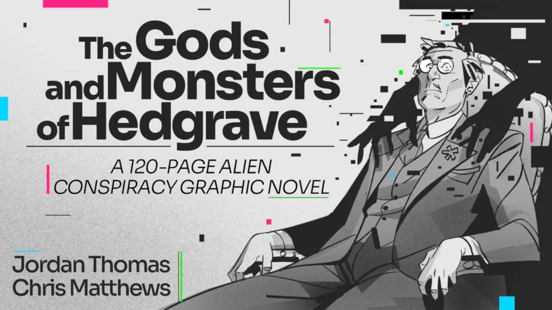 Jordan Thomas talks technology and 'Bodysnatchers' vibes in 'The Gods and Monsters of Hedgrave'