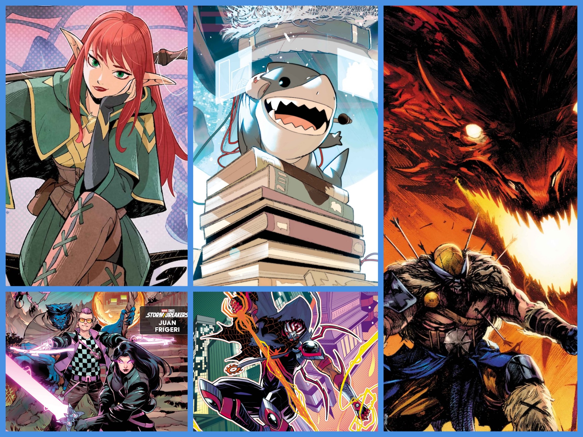 Marvel's Stormbreakers send heroes into fantasy realms with new Isekai variant covers