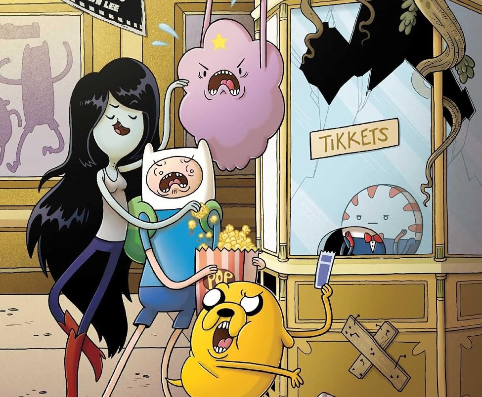 'Adventure Time Quadruple Feature' #1 is a tribute to classic comedy flicks