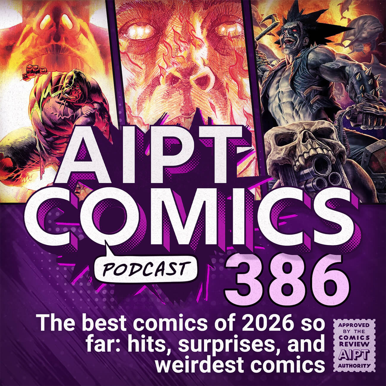 AIPT Comics Podcast Episode 386: The best comics of 2026 so far: hits, surprises, and weirdest comics