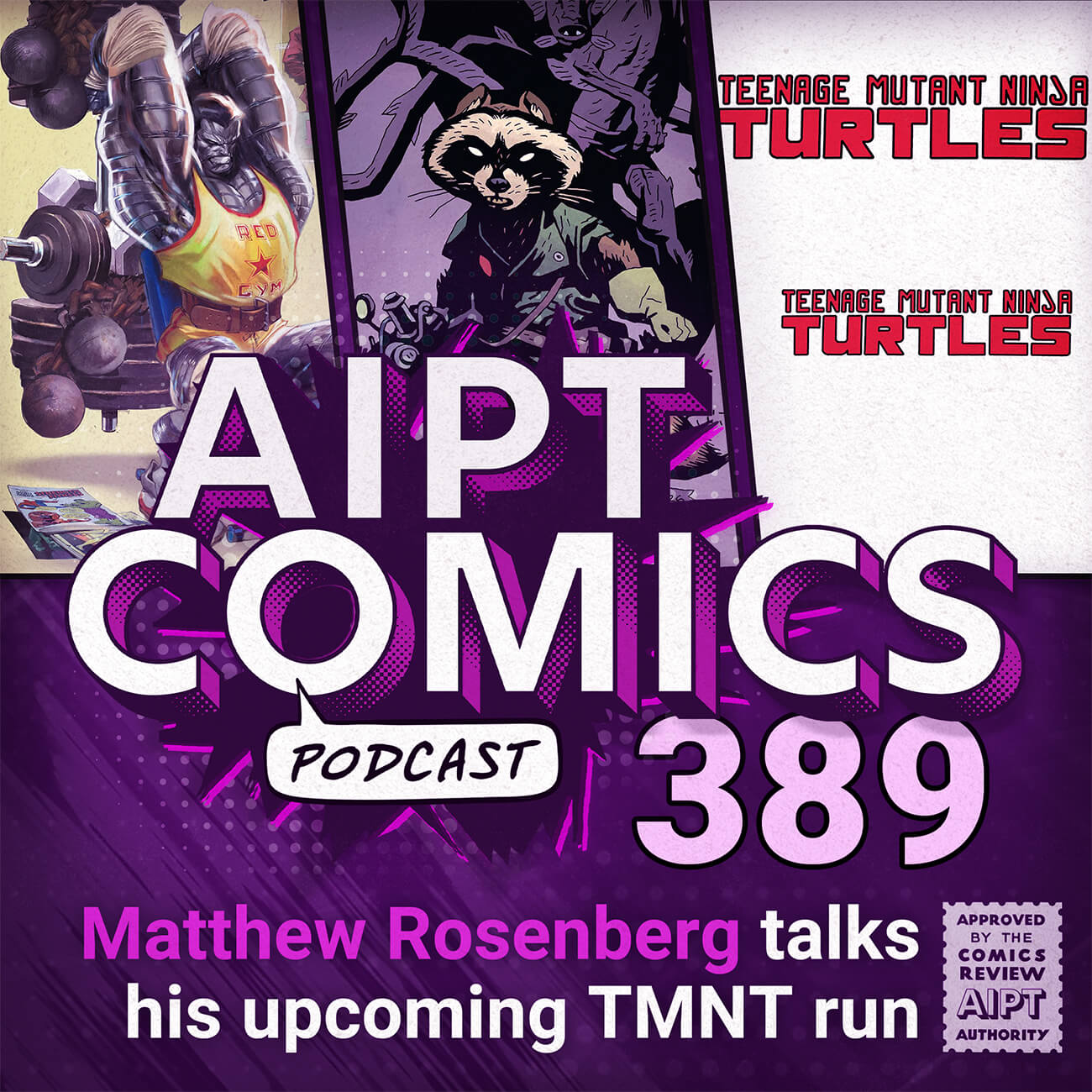 AIPT Comics Podcast Episode 389: Matthew Rosenberg talks his upcoming TMNT run
