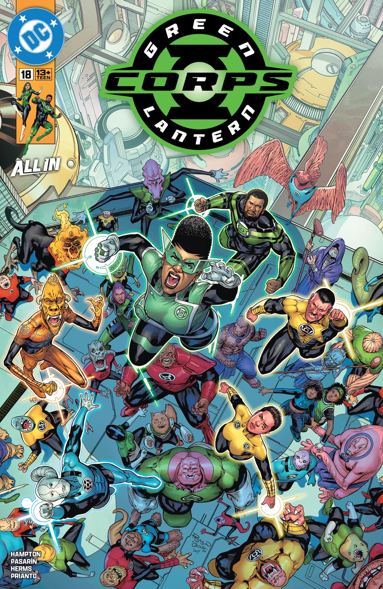 DC Preview: Green Lantern Corps #18