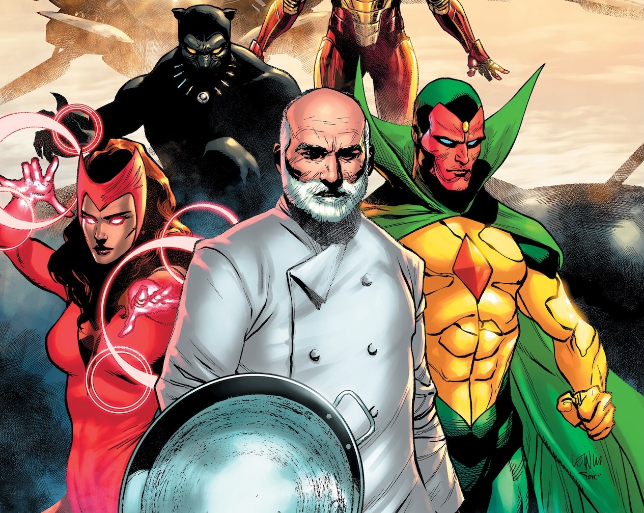 José Andrés joins Earth's Mightiest Heroes in 'Meals to Astonish: Avengers' #1 this
