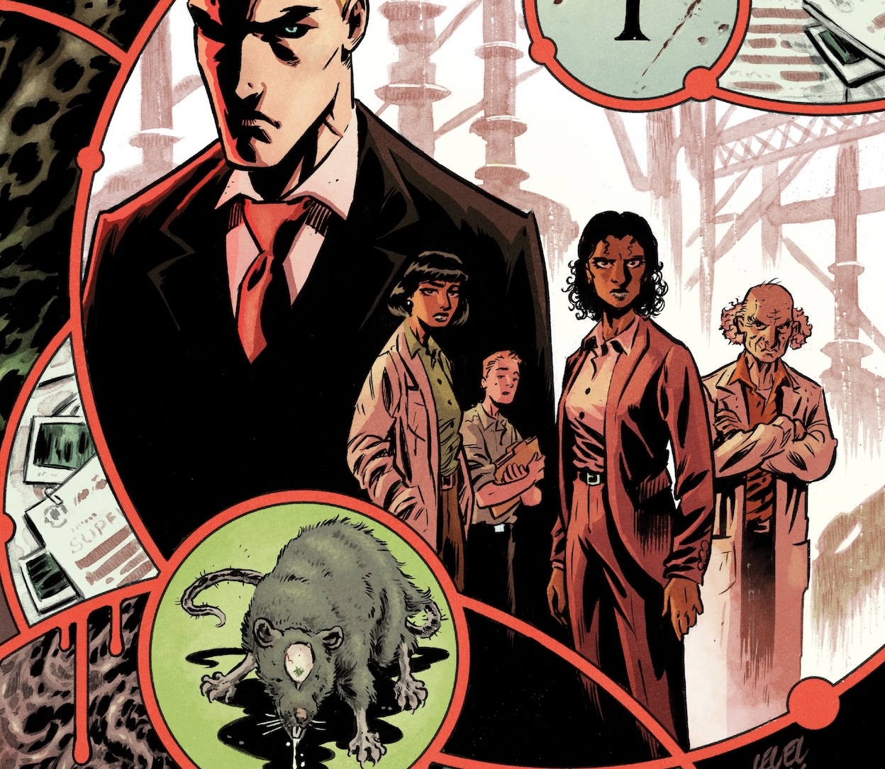 Exclusive: Dan Watters and Brian Level launch sci-fi horror series 'Mad Science Division' at Ignition Press