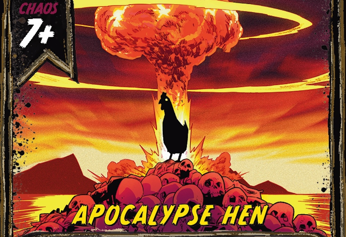 EXCLUSIVE: Doug Wagner and Daniel Hillyard unleash 'I Love Apocalyptic Zombie Misfits' with Murder Chickens card game