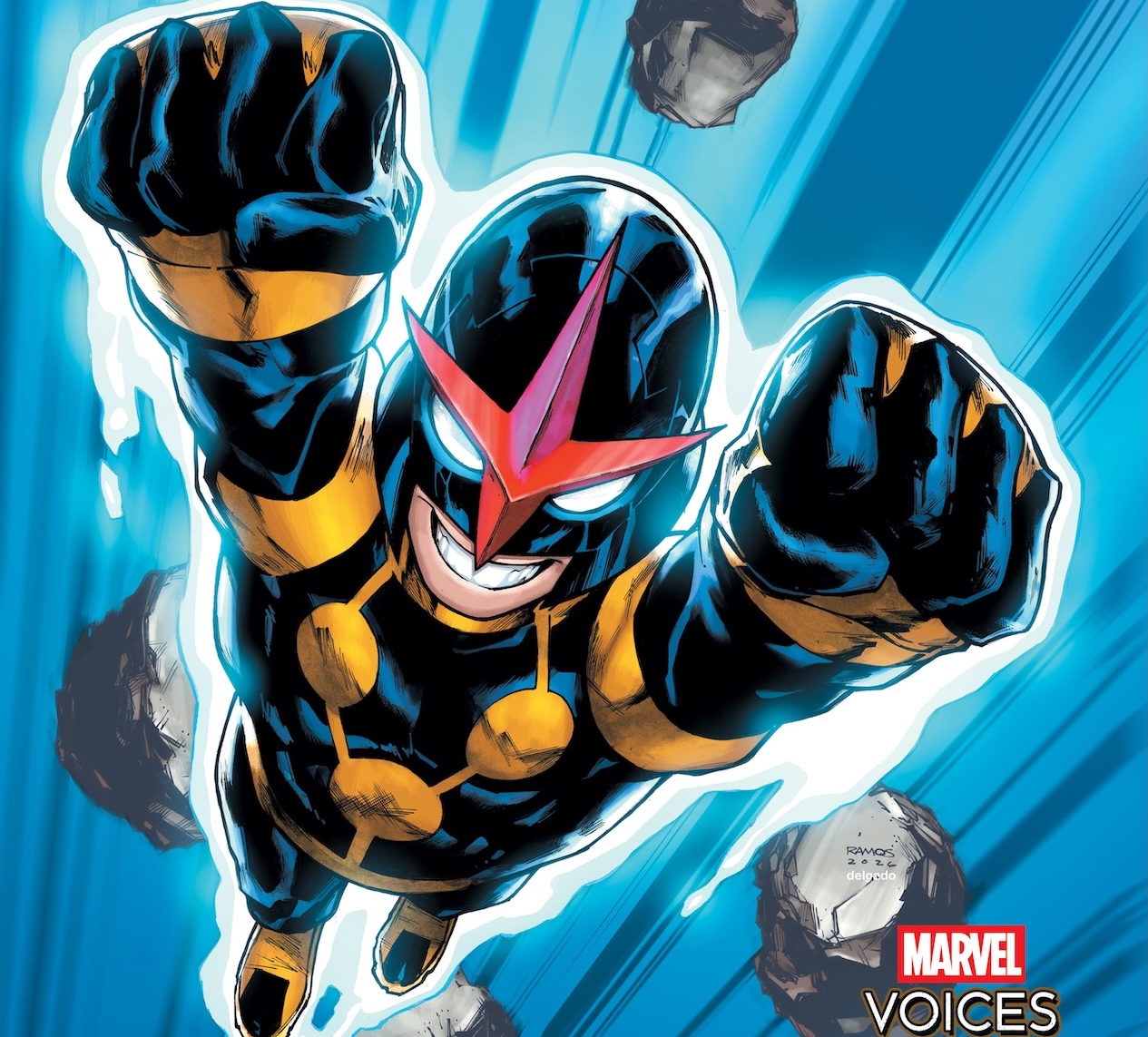 Sam Alexander returns to stop the Ten Rings in 'Nova: Return of the Rings' #1