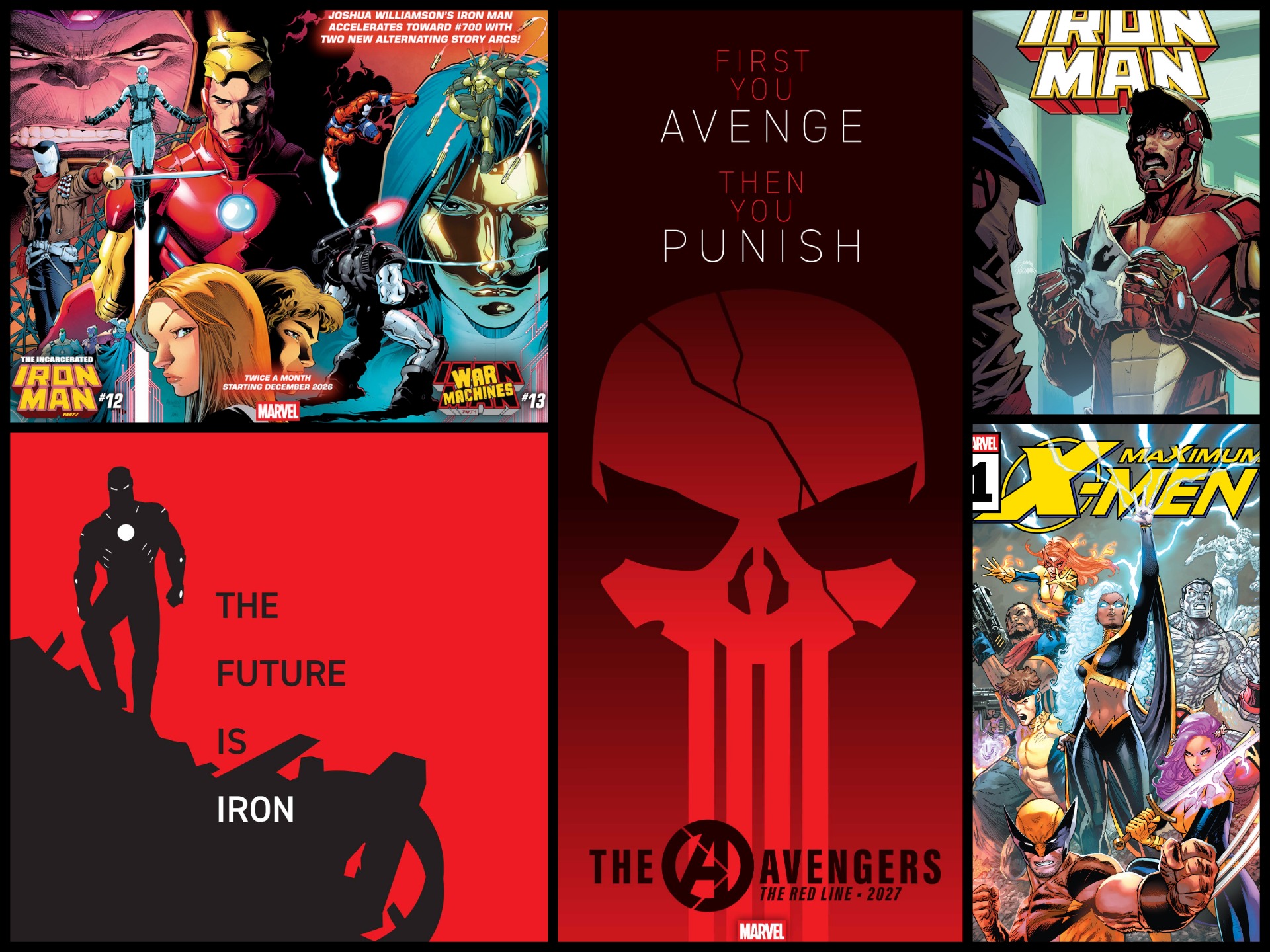 Marvel reveals Maximum X-Men, 'Avengers: Armageddon' finale, and Iron Man double shipping plans at SDCC