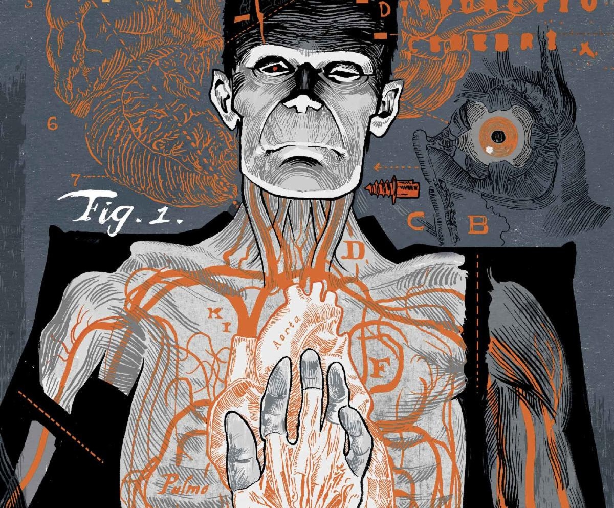Michael Walsh's 'Universal Monsters: Frankenstein' returns in remastered black-and-white edition