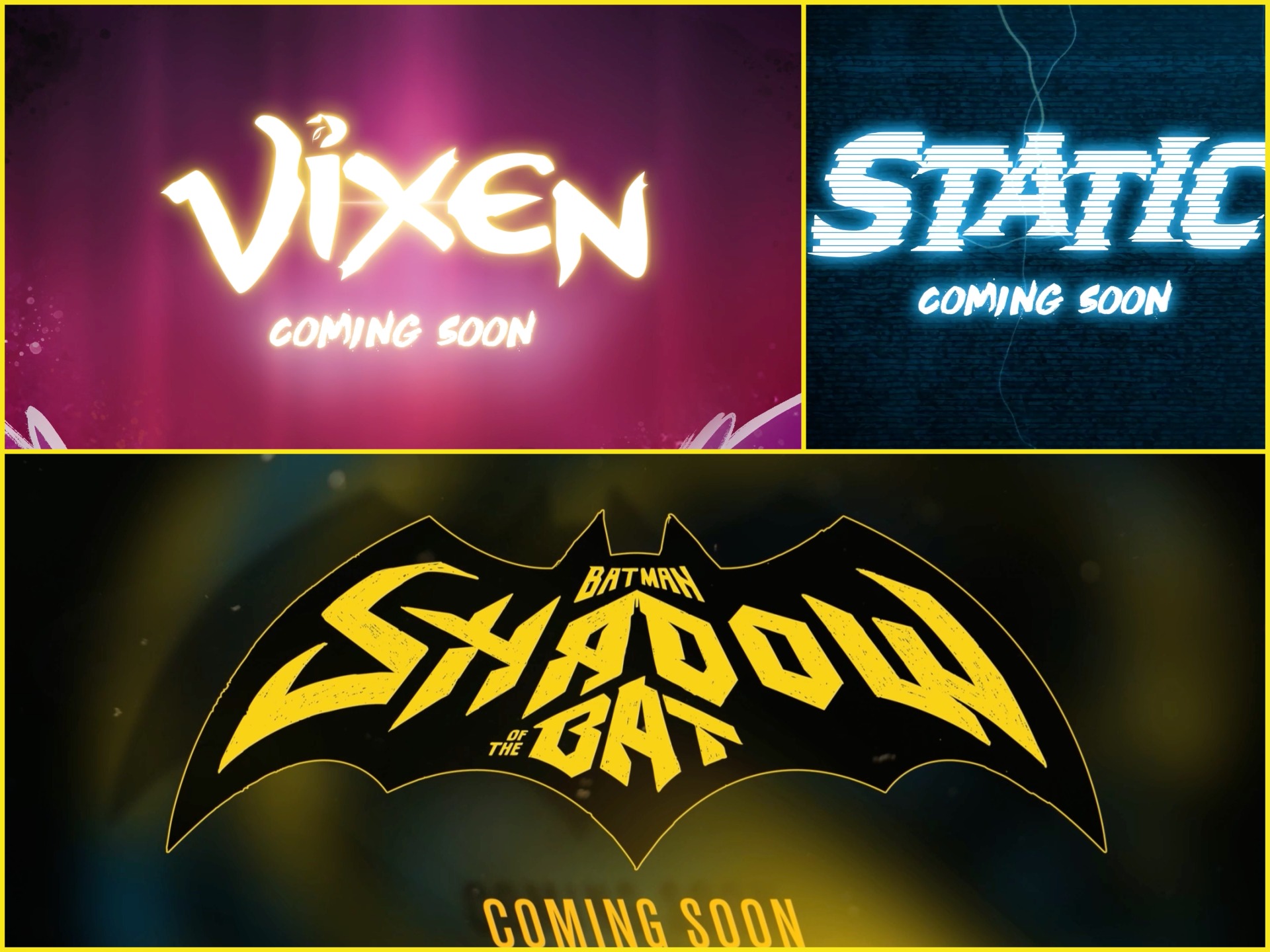 DC unveils new ongoing series for Vixen, Static, and Batman in latest Next Level wave