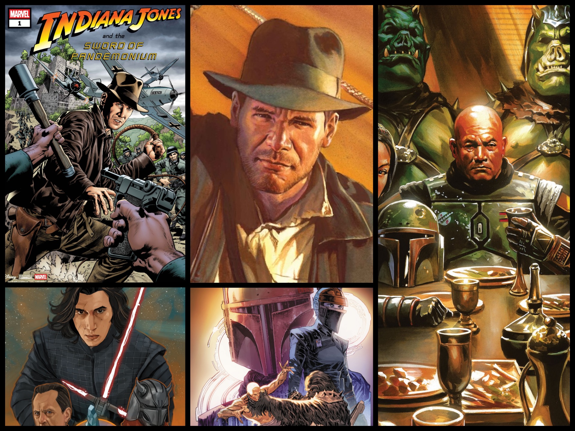 Marvel unveils new Indiana Jones series, Boba Fett reveals, and more at Lucasfilm Publishing panel