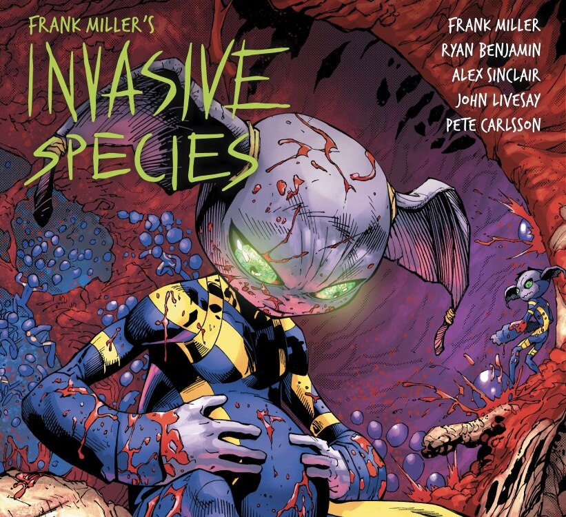 Frank Miller returns to Dark Horse with new sci-fi series 'Invasive Species'