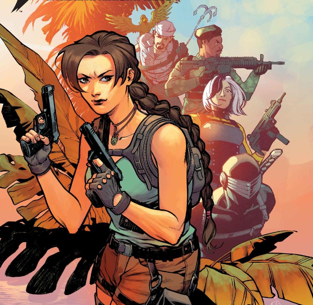 Lara Croft joins G.I. Joe in first-ever 'G.I. Joe: A Real American Hero' crossover