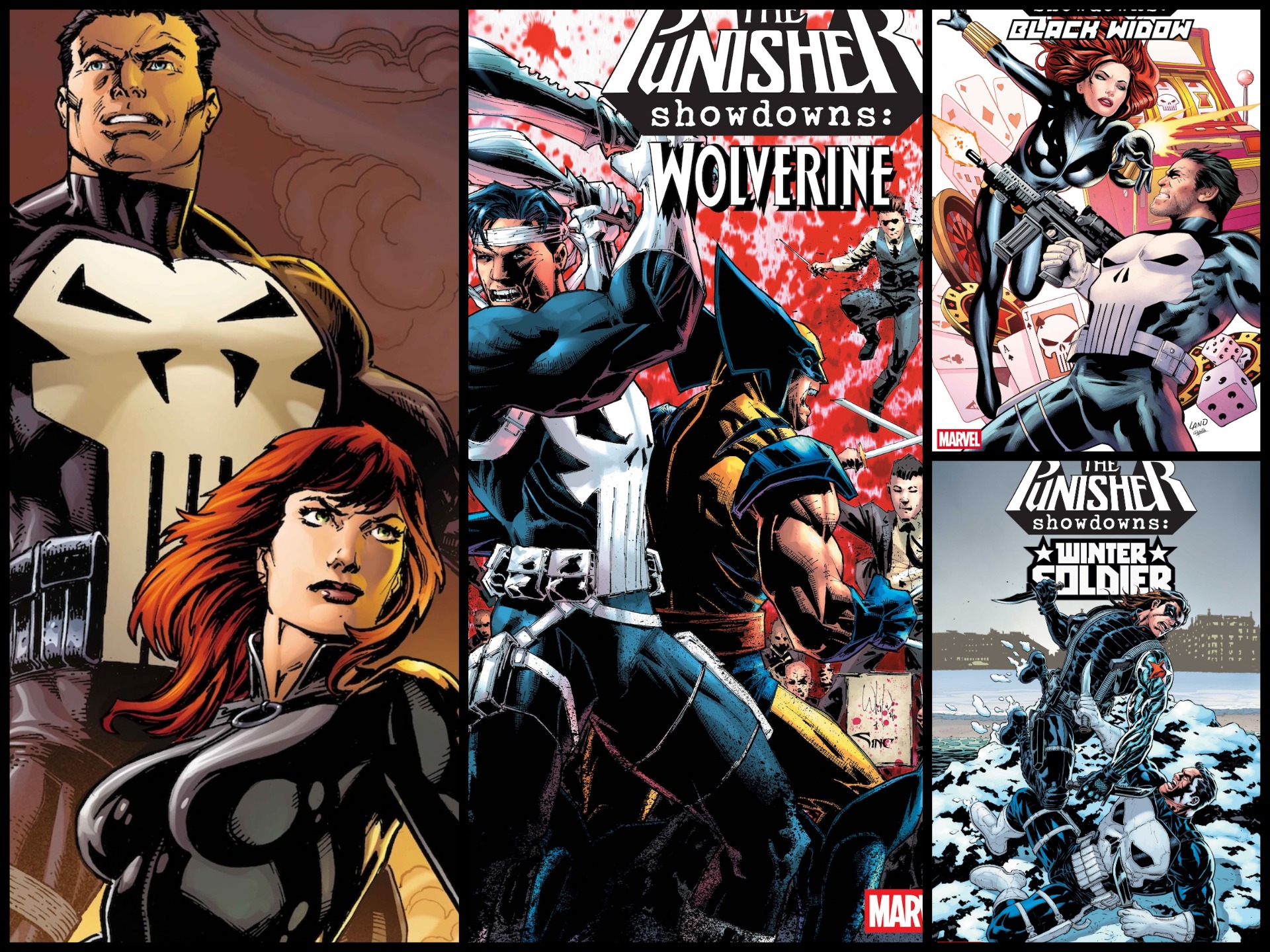 Punisher battles Black Widow, Wolverine, and Winter Soldier in new Marvel one-shot series